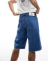 Calvin Klein Jeans denim jorts in mid wash