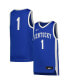 ფოტო #1 პროდუქტის Big Boys #1 Royal Kentucky Wildcats Icon Replica Basketball Jersey