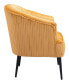 Фото #4 товара 31" Steel, Polyester Ranier Boho Chic Accent Chair