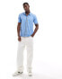 Фото #1 товара PS Paul Smith knitted button down polo shirt in blue