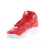 Фото #8 товара Fila MB 1BM01742-611 Mens Red Leather Lace Up Lifestyle Sneakers Shoes