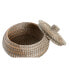 Basket set DKD Home Decor Natural Seagrass Tropical 32 x 32 x 20 cm