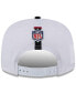 Фото #3 товара Men's White/Black Atlanta Falcons 2024 NFL Training Camp Golfer Snapback Hat