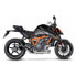 LEOVINCE LV-10 Black Edition KTM 1290 Super Duke R 20/1290 Super Duke R/RR/Evo 21-22 Ref:15243B Not Homologated Stainless Steel Muffler