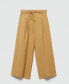 ფოტო #5 პროდუქტის Women's Tie Wide Leg Trousers