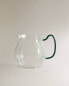 Small jug with coloured handle