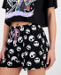 Фото #3 товара Juniors' Jack Skellington Halloween Graphic Shorts