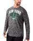 Men's Black New York Jets Camo Performance Long Sleeve T-shirt