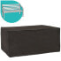 Protective Case Bench Black PVC 166 x 66 x 89 cm