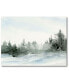 Фото #1 товара Winter Pines Gallery-Wrapped Canvas Wall Art - 16" x 20"