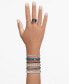 ფოტო #6 პროდუქტის Ruthenium-Plated Black Triangle Crystal Flex Bracelet