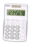 Фото #5 товара Genie 120 S - Pocket - Display - 8 digits - 1 lines - Battery/Solar - Grey - White