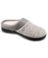 Фото #1 товара Women's Microsuede Knit Marisol Hoodback Slippers