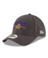 Фото #1 товара Men's Gray Phoenix Suns 2022 NBA Playoffs Arch 9FORTY Adjustable Hat