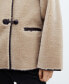 ფოტო #4 პროდუქტის Women's Fur-Effect Appliqués Coat