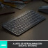 Фото #10 товара Logitech MX Keys Mini Minimalist Wireless Illuminated Keyboard - Mini - RF Wireless + Bluetooth - QWERTY - LED - Graphite