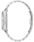 ფოტო #3 პროდუქტის Men's Classic Jet Star Stainless Steel Bracelet Watch 40mm Gift Set