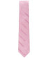 Men's Solid Textured Stripe Tie