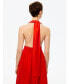 Фото #6 товара Women's V-Neck Halter Dress
