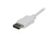 Фото #7 товара StarTech.com 6ft/1.8m USB C to DisplayPort 1.2 Cable 4K 60Hz - USB-C to DisplayPort Adapter Cable HBR2 - USB Type-C DP Alt Mode to DP Monitor Video Cable - Works w/ Thunderbolt 3 - White - 1.8 m - USB Type-C - DisplayPort - Male - Male - Straight