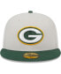 Men's Khaki, Green Green Bay Packers Super Bowl Champions Patch 59FIFTY Fitted Hat