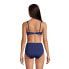 Фото #6 товара Women's D-Cup Twist Front Underwire Bikini Swimsuit Top Adjustable Straps