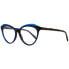 Emilio Pucci Brille EP5129 056 55 Damen Blau 140mm