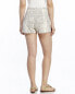 Philosophy Womens Beige Petite Snake Print Casual Summer Shorts Size 8P