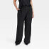 Фото #1 товара Women's High-Rise Straight Trousers - A New Day Black 20