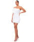 ფოტო #3 პროდუქტის Women's Rosette Cocktail Dress