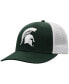 Фото #2 товара Men's Green, White Michigan State Spartans Trucker Snapback Hat