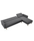 Фото #6 товара Claremont Convertible Sofa Bed Sectional