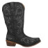 Фото #1 товара Roper Riley Round Toe Cowboy Womens Black Casual Boots 09-021-1566-1021