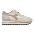 Фото #1 товара Diadora Equipe Suede Sw Evo Wedge Womens Off White Sneakers Casual Shoes 177825