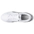 Puma Smash V2 L Lace Up Womens Black, White Sneakers Casual Shoes 36520801