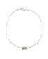 Фото #1 товара Rebl Jewelry reese Disc Two Tone Necklace