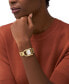 ფოტო #4 პროდუქტის Women's Harwell Three-Hand Gold-Tone Stainless Steel Watch 28mm