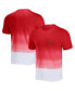 Фото #1 товара Men's NFL x Darius Rucker Collection by Red, White Kansas City Chiefs Dip Dye Pocket T-shirt