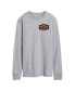 Фото #1 товара Men's Yellowstone Dutton Ranch Logo Long Sleeve T-shirt