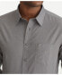 ფოტო #2 პროდუქტის UNTUCK it Men's Regular Fit Wrinkle-Free Sangiovese Button Up Shirt