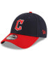 Фото #1 товара Men's Navy and Red Cleveland Guardians Home The League 9FORTY Snapback Adjustable Hat