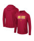 Фото #2 товара Men's Cardinal Iowa State Cyclones Team Color Rival Hoodie Long Sleeve T-shirt