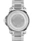 ფოტო #3 პროდუქტის Series 800 Men's Swiss Automatic Silver-Tone Stainless Steel Bracelet Watch 42mm