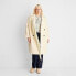 Фото #1 товара Women's Notched Lapel Double Breasted Fringe Coat - Future Collective with