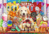 Trefl Puzzle 1000 Doggy Peekers Unlimited Fit Technology