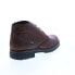 Фото #8 товара Clarks Morris Lace 26163605 Mens Brown Wide Leather Lace Up Chukkas Boots 7