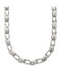 ფოტო #2 პროდუქტის Stainless Steel Fancy Link Chain Necklace