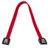 Фото #8 товара 12in Latching SATA Cable - 0.304 m - SATA III - SATA 7-pin - SATA 7-pin - Male/Male - Red