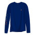 Фото #4 товара SCALES Men's Blue Seas Long Sleeve Performance Shirt