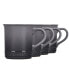 Фото #11 товара 14 oz. Stoneware Set of Four Coffee Mugs
